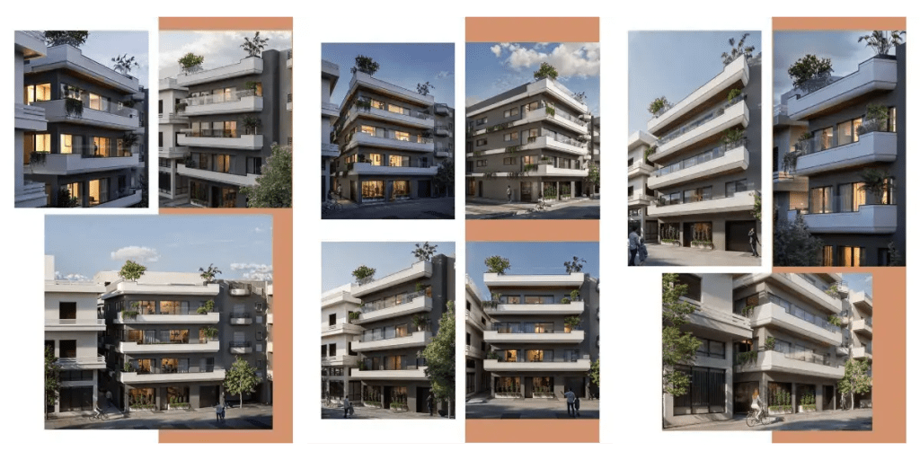 Modern luxury apartment at Mozaik Investments Project #30-2606 in Nikaia Athens Greece Golden Visa