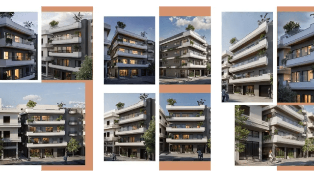 Modern luxury apartment at Mozaik Investments Project #30-2606 in Nikaia Athens Greece Golden Visa