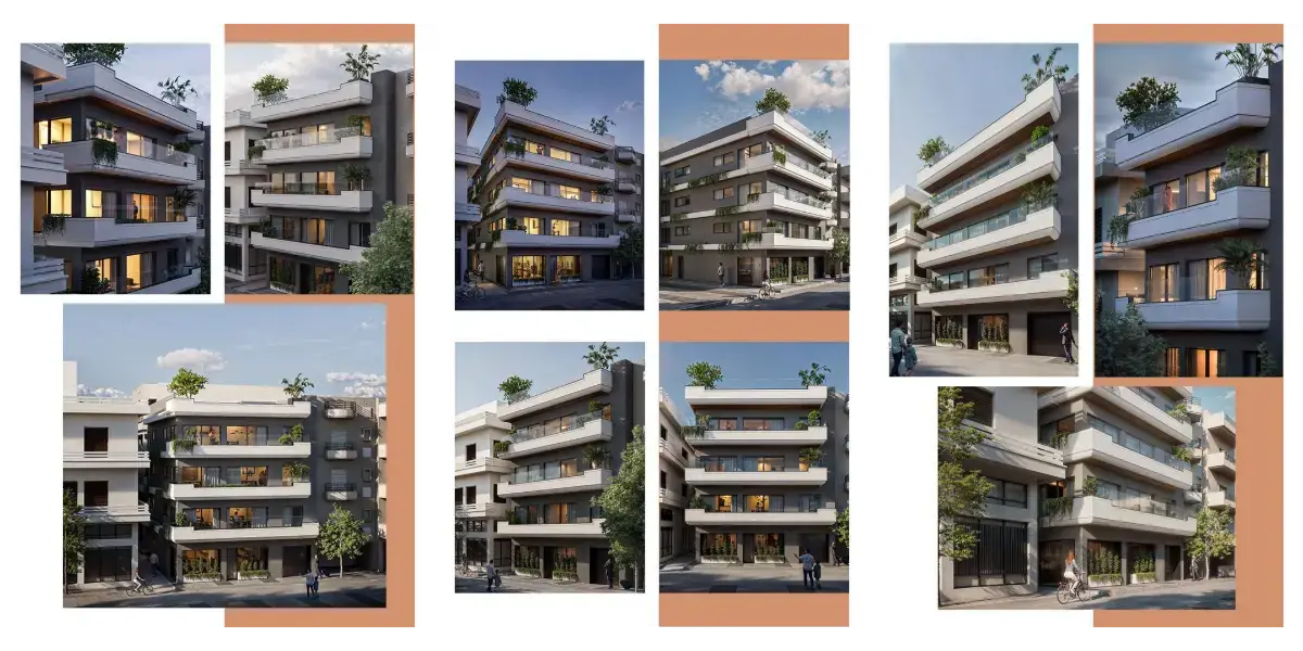 Modern luxury apartment at Mozaik Investments Project #30-2606 in Nikaia Athens Greece Golden Visa