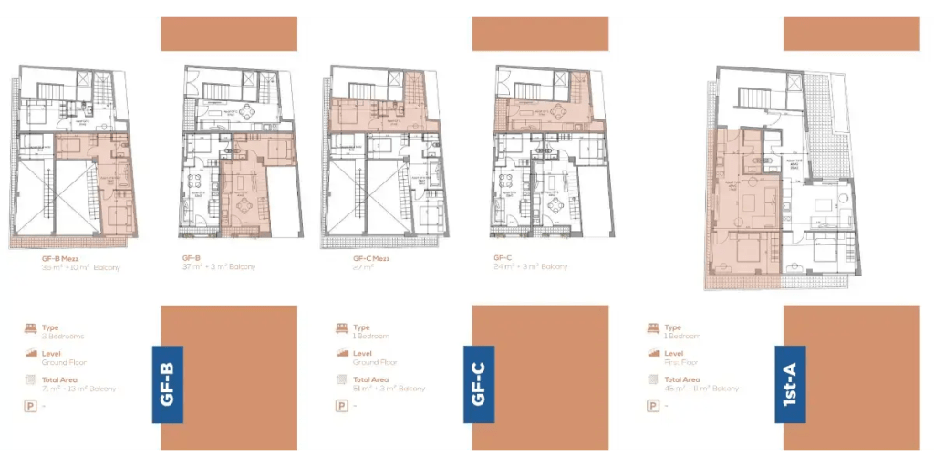 Modern luxury apartment at Mozaik Investments Project #30-2606 in Nikaia Athens Greece Golden Visa