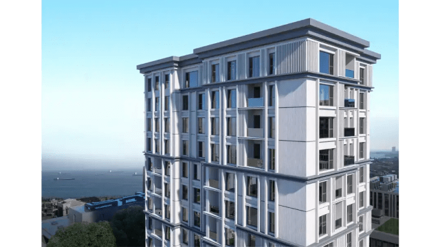 Project #90-2601 | Luxury 3+1 Sea View Apartment in Zeytinburnu by Mozaik Investments. This premium residence on the 12th/13th floor features 150 m² of living space , a modern Smart Home system , and full panoramic sea views. Located 1 minute from Zeytinburnu Marmaray and Fişekhane , it offers elite facilities including a gym, sauna, and 24/7 security. High-investment value with NO Title Deed fees and full eligibility for Turkish Citizenship