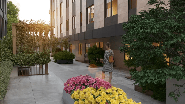 Modern residential architecture Project #90-3403 Beşiktaş Istanbul Mozaik Investments Luxury indoor pool and fitness amenities Beşiktaş Project #90-3403 Strategic location map Beşiktaş near Yıldız Metro Project #90-3403