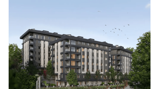 Modern residential architecture Project #90-3403 Beşiktaş Istanbul Mozaik Investments Luxury indoor pool and fitness amenities Beşiktaş Project #90-3403 Strategic location map Beşiktaş near Yıldız Metro Project #90-3403