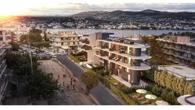 Renovated residential building Project #30-2605 Athenian Riviera coastal investment Mozaik Investments