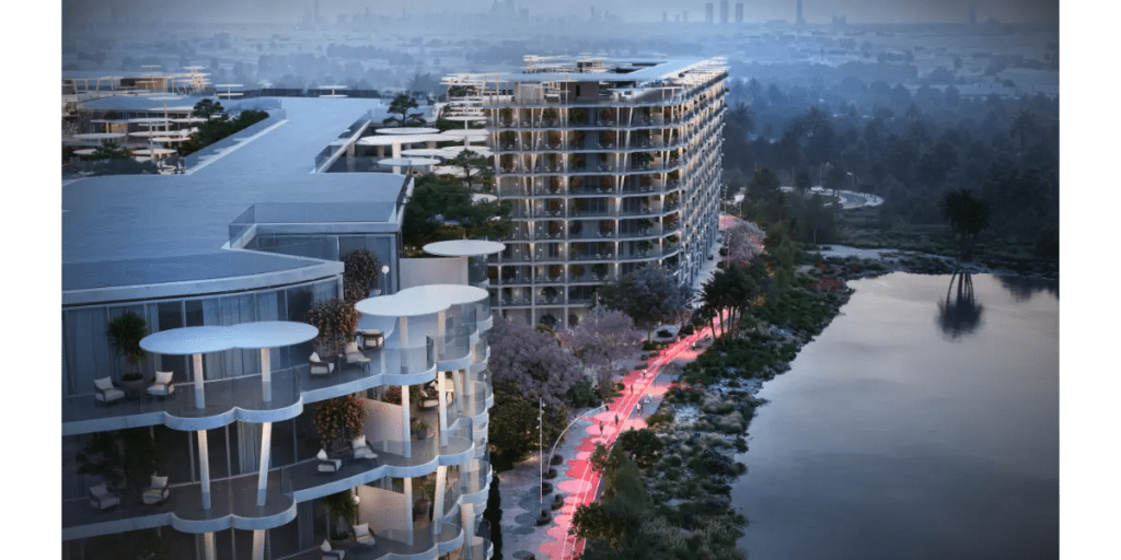 Luxury Zen-inspired residential resort #971-2601 in Falcon City Dubai