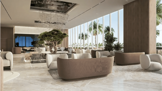 Fully furnished smart home interior with Japanese minimalist design #971-2601