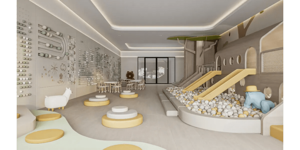 Fully furnished smart home interior with Japanese minimalist design #971-2601
